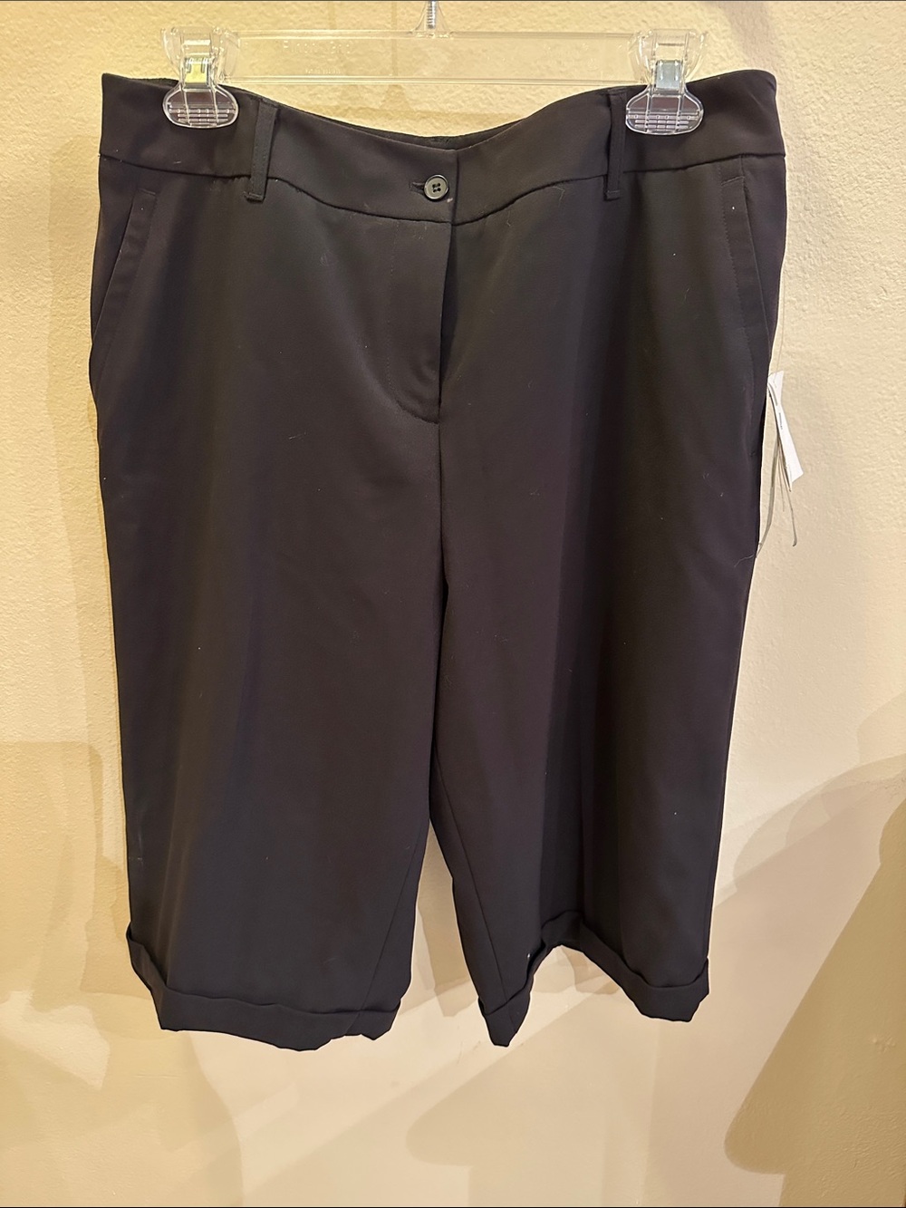 Classic Black Women's Dress Shorts/Skorts